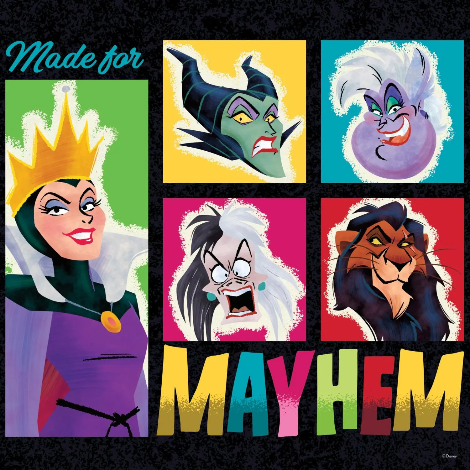 Made for Mayhem Disney Villain