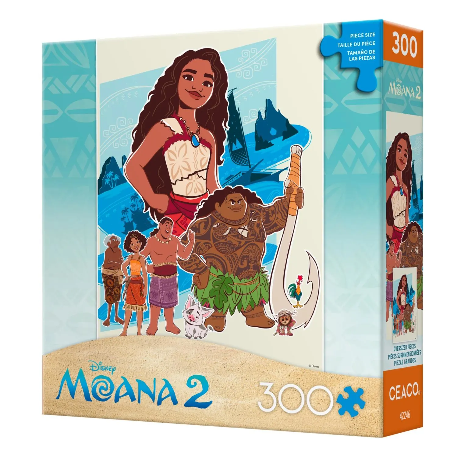 Moana 2, Ocean Illustration