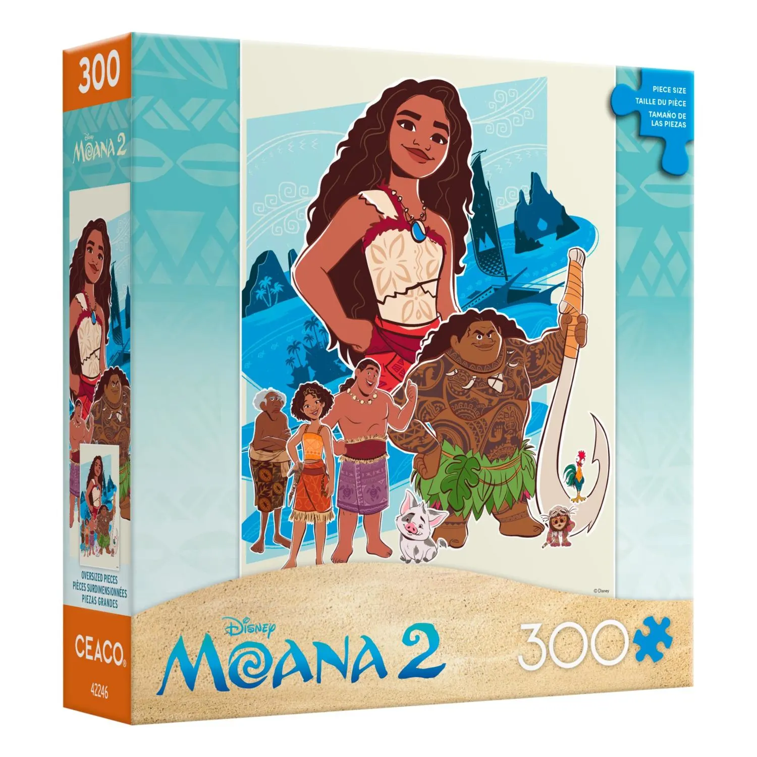 Moana 2, Ocean Illustration