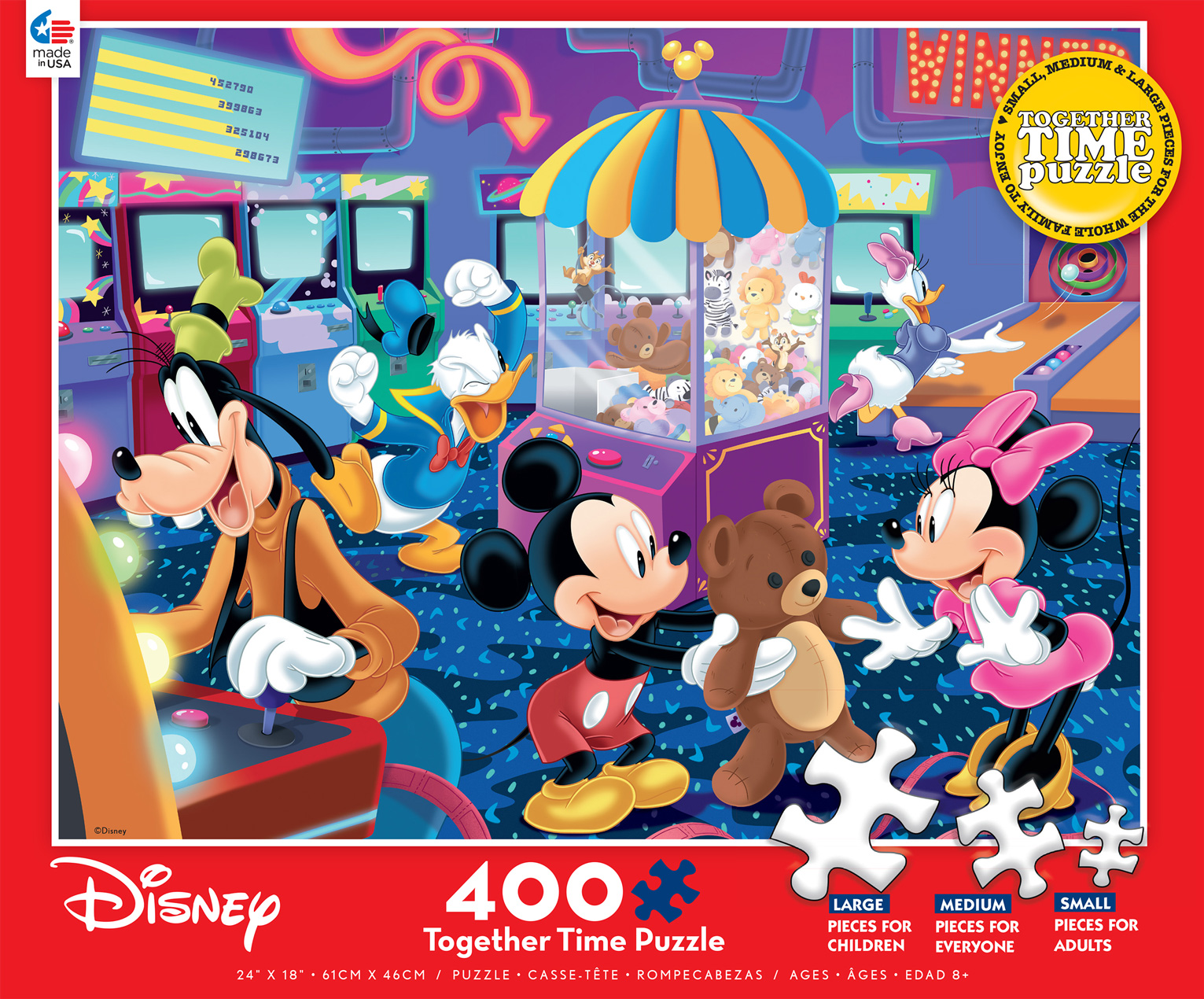 Disney Together Time Arcade Disney Jigsaw Puzzle