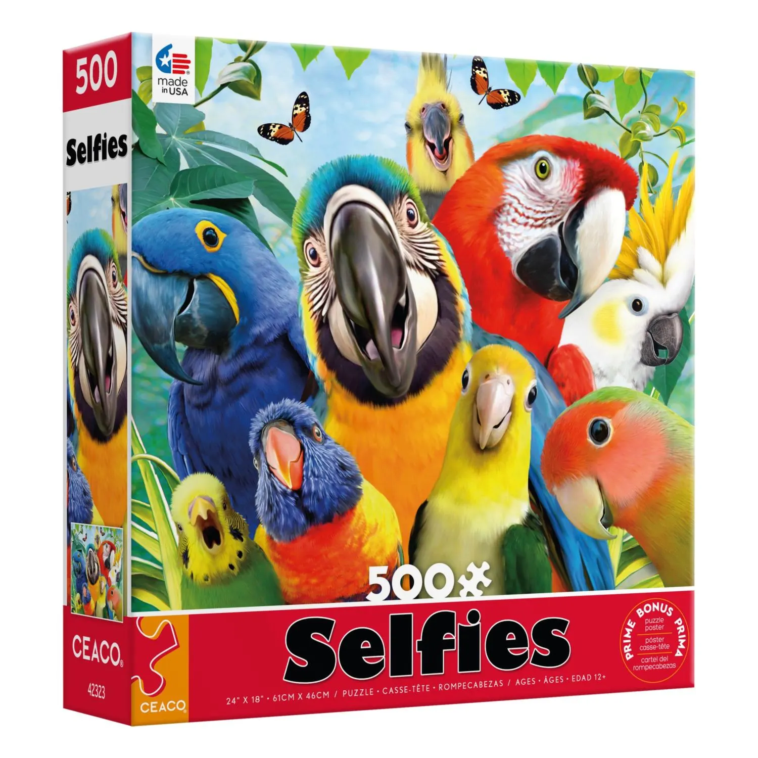 Perfect Parrot Selfies
