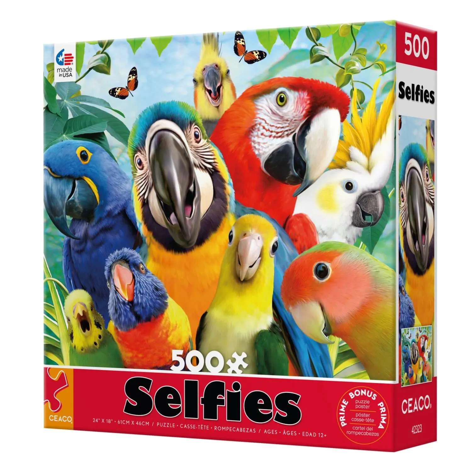 Perfect Parrot Selfies