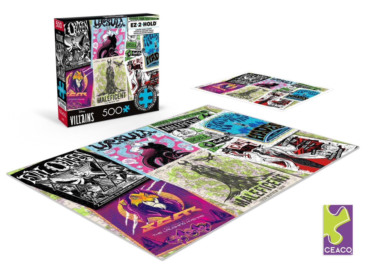 Disney Villains Gig Posters