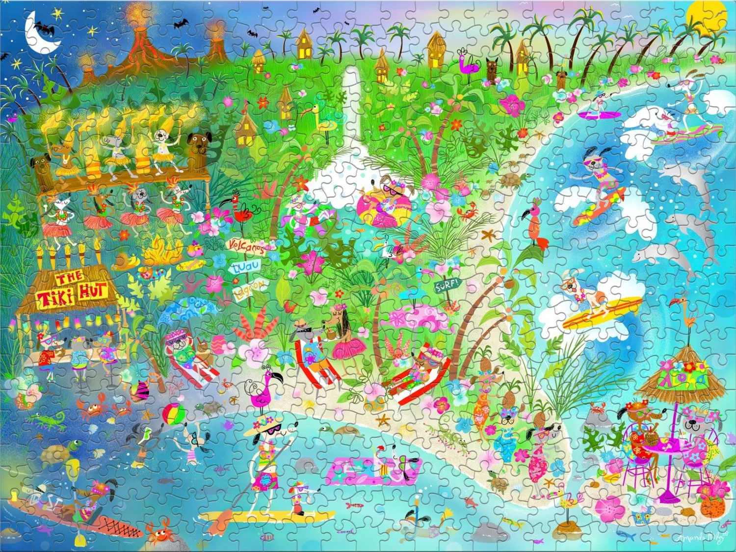 Tropical Dogs (Amanda Haley)