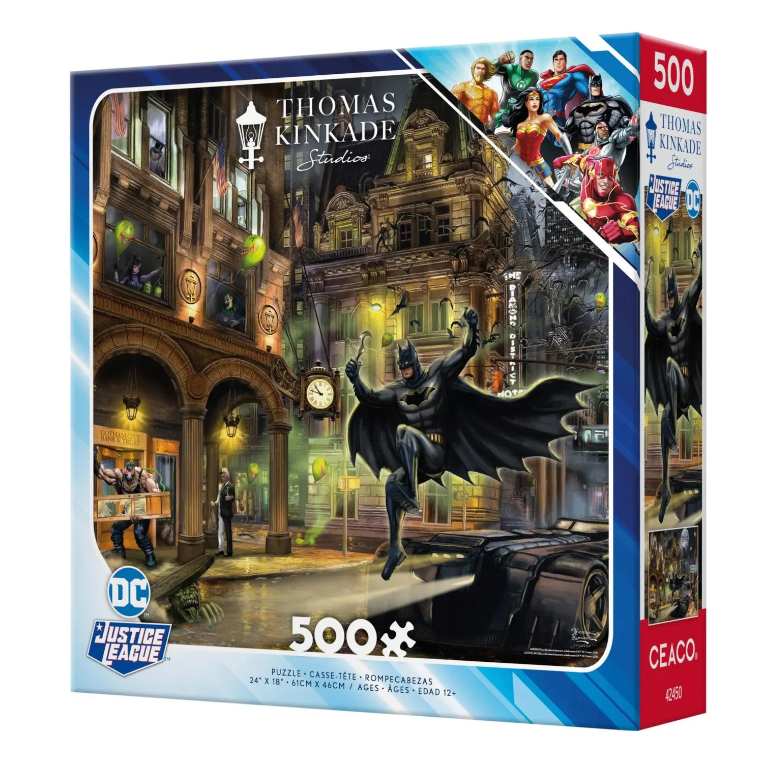 Batman Gotham City (Thomas Kinkade DC)