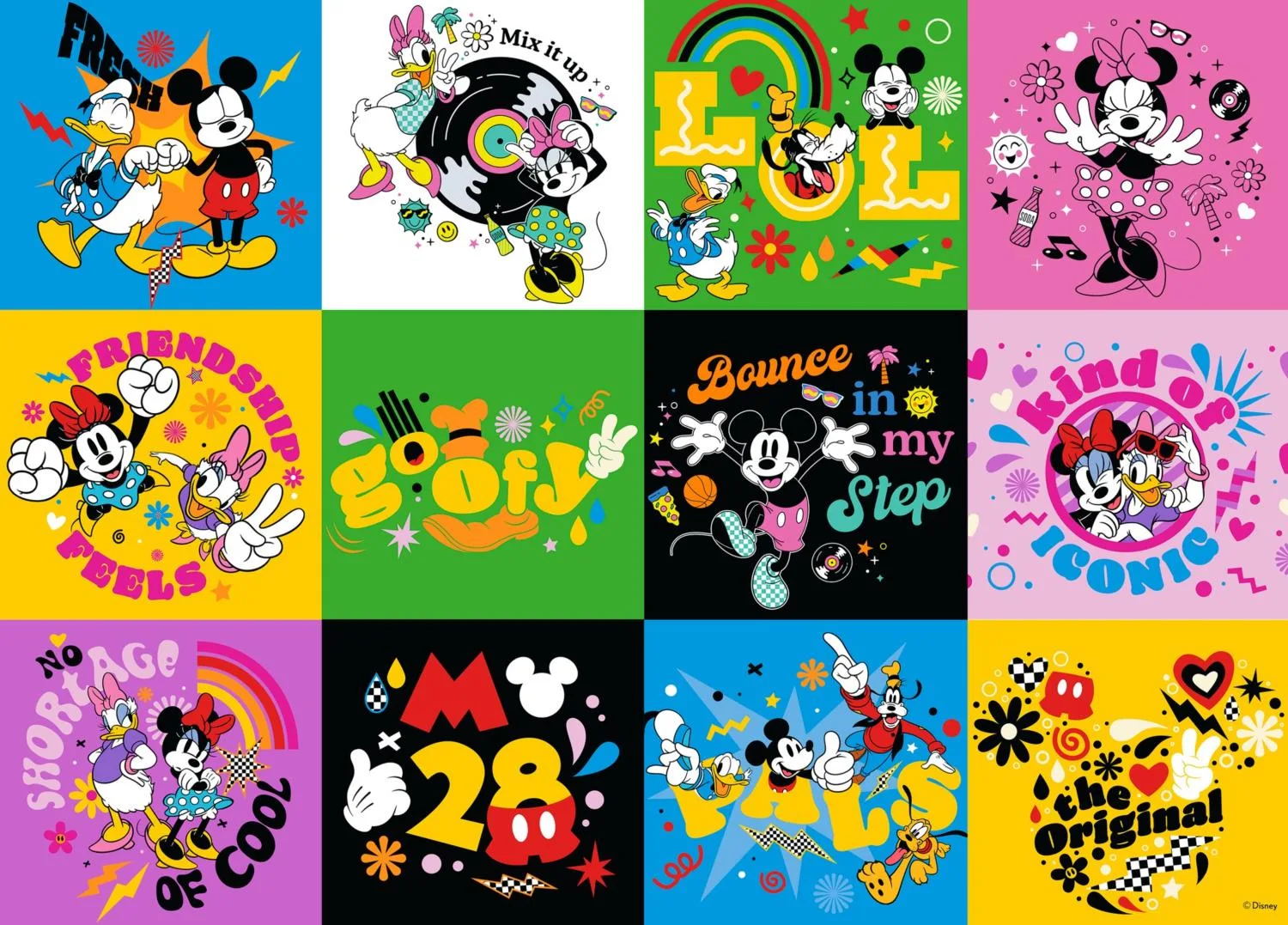Mickey's Positive Pop Collage Disney