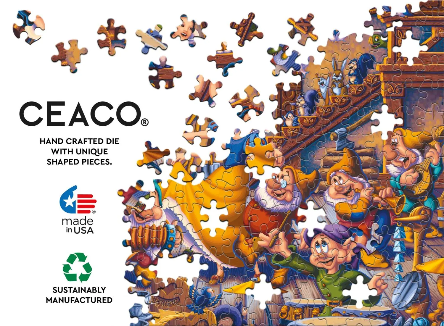 Snow White Dancing with the Dwarfs - Scratch and Dent