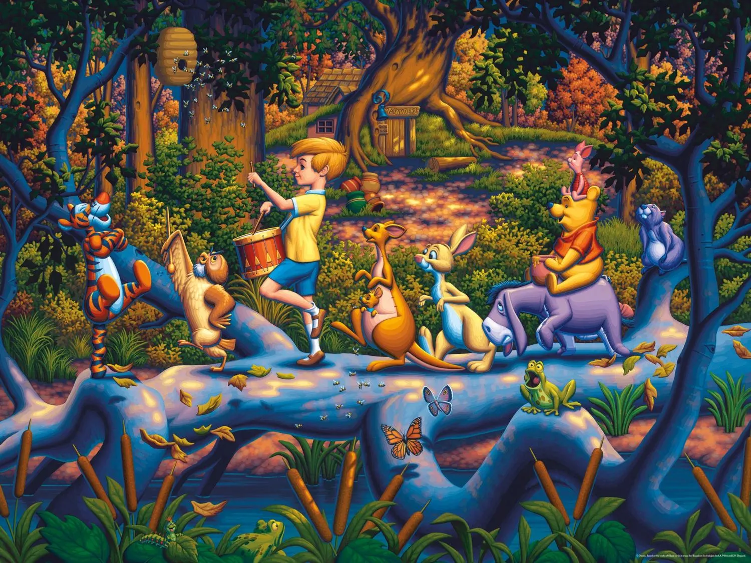 Winnie the Pooh - A Heroes Parade Disney