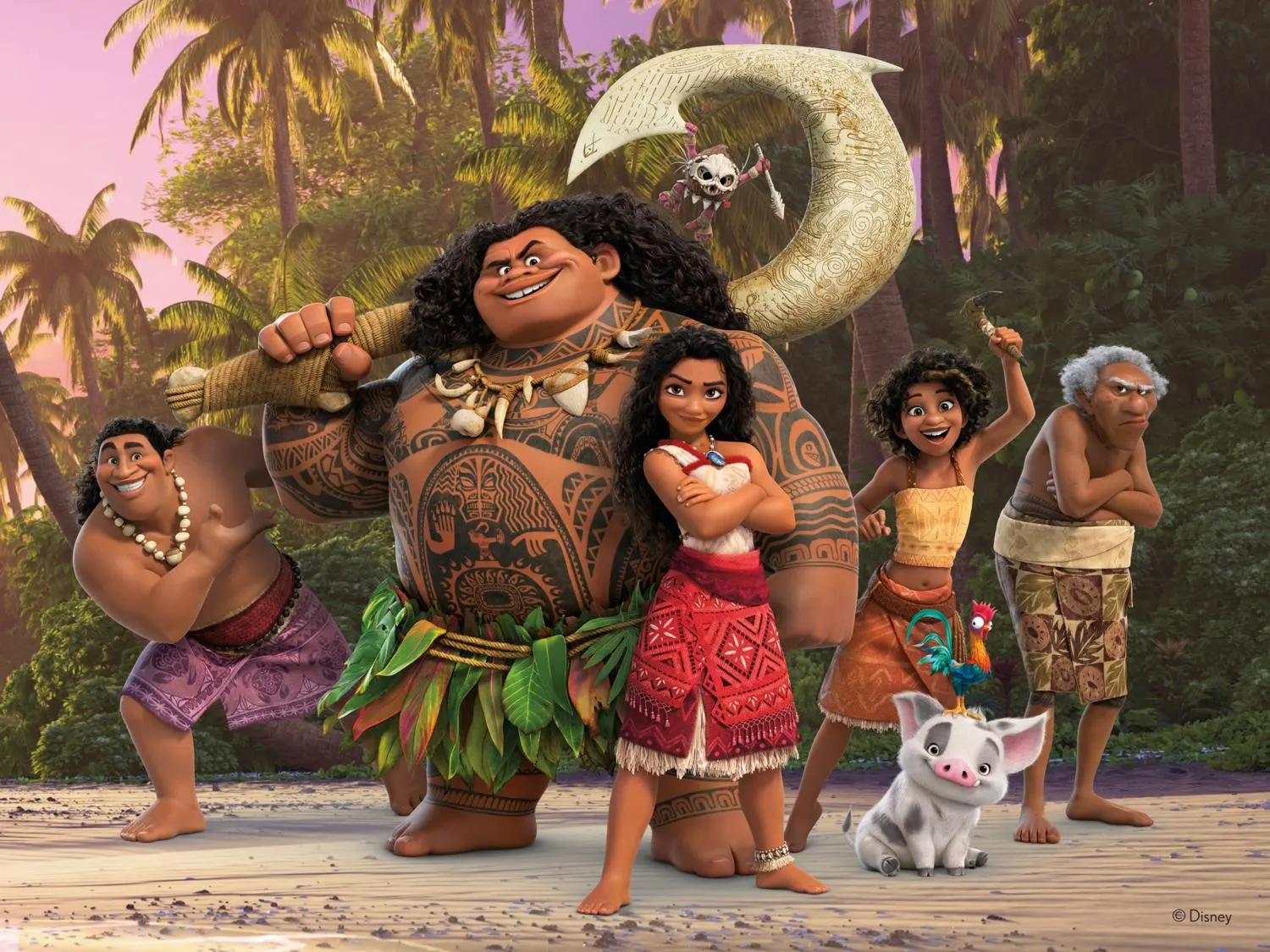 Moana 2, Moana and Family Disney