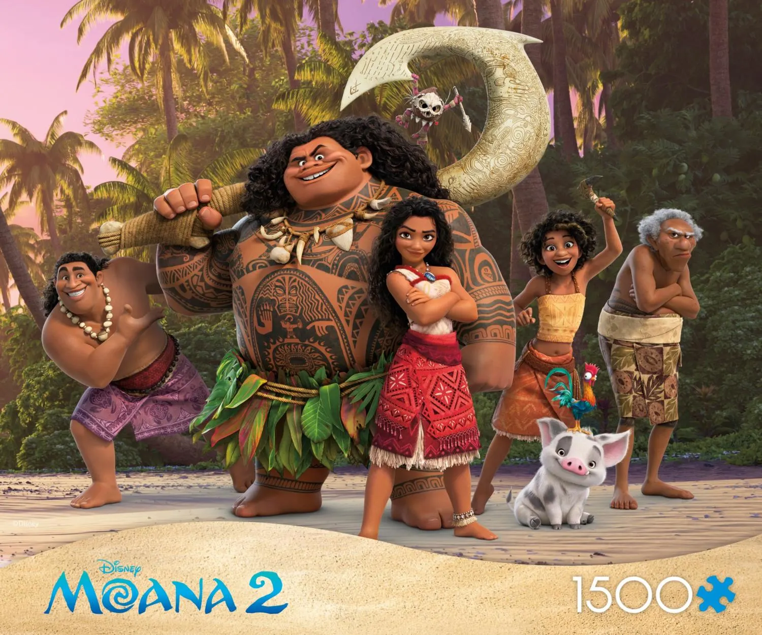 Moana 2, Moana and Family