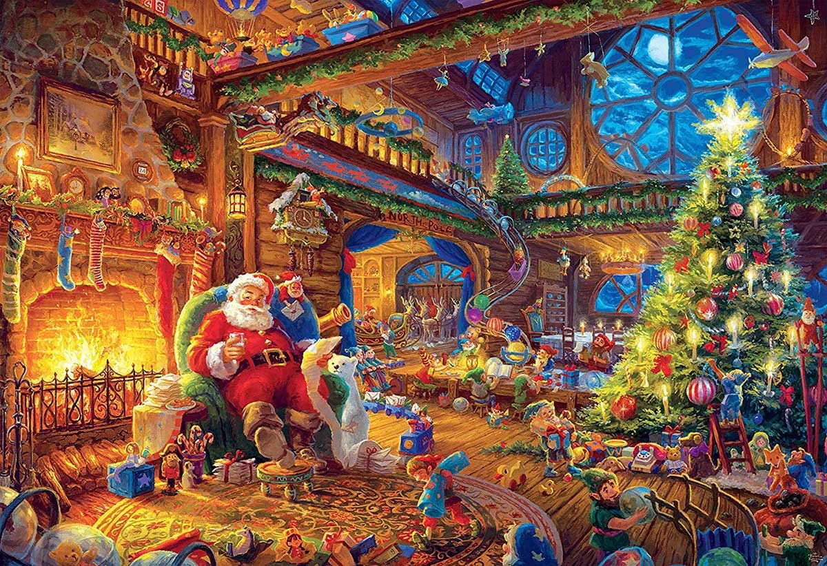 Santa's Workshop Christmas