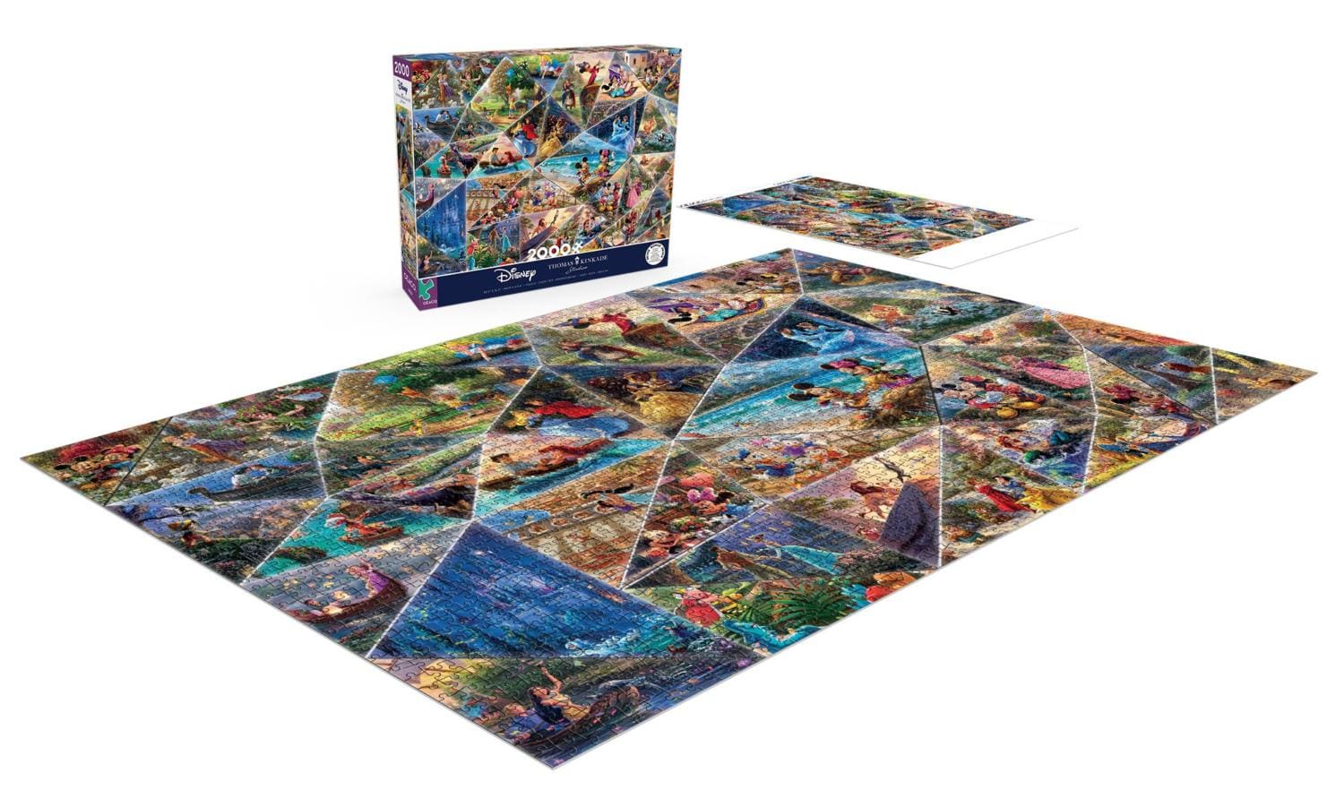 Thomas Kinkade Disney Collage