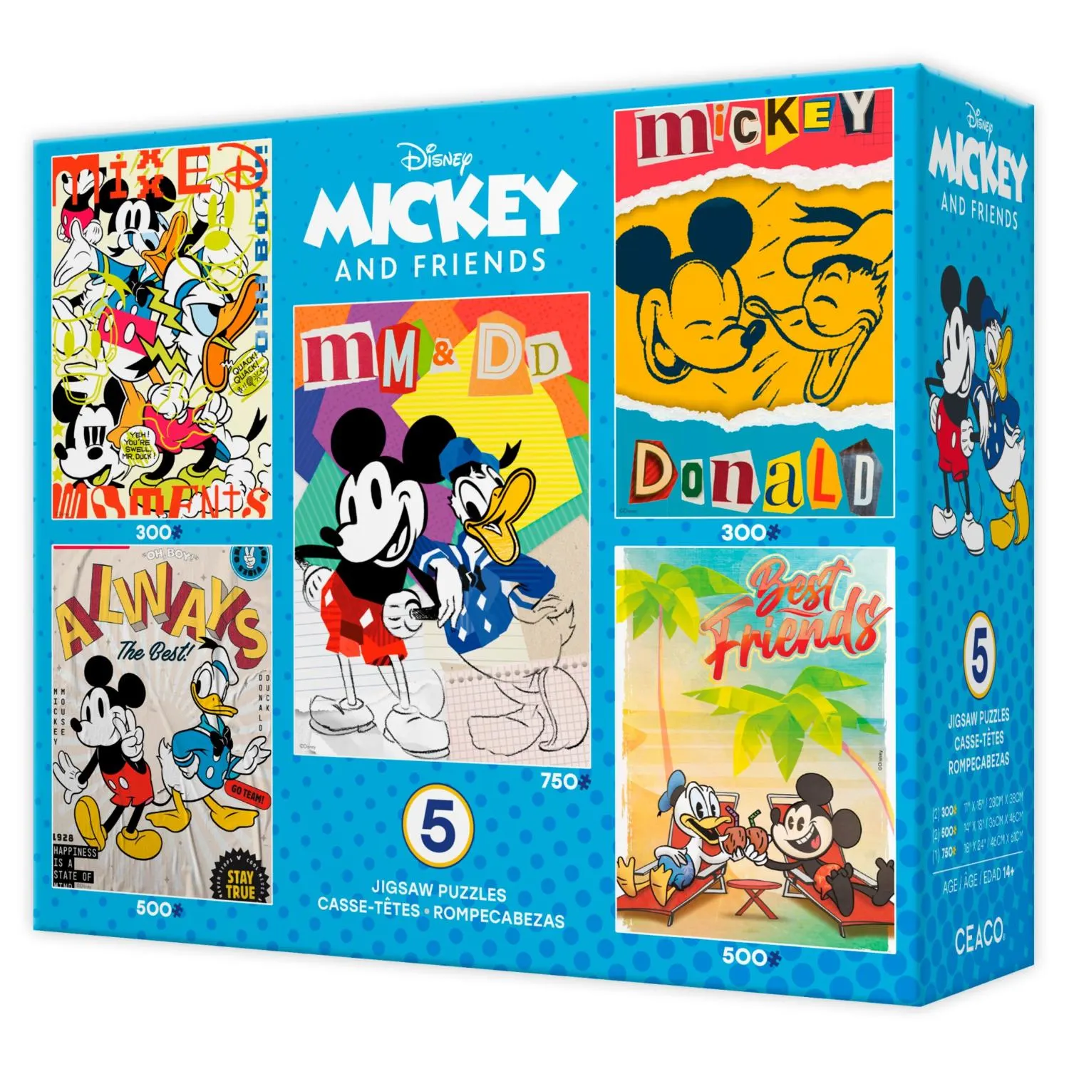 Disney Little Mickey and Donald Posters