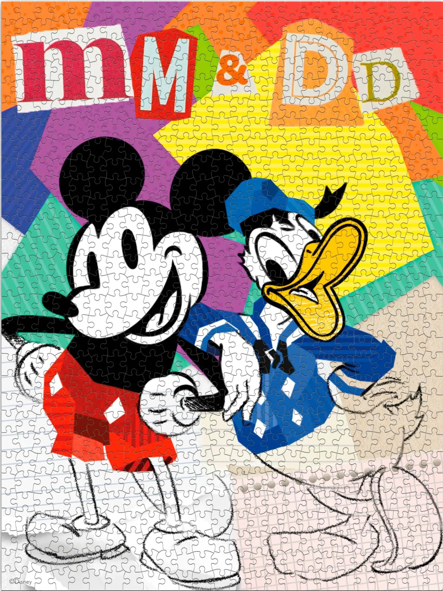 Disney Little Mickey and Donald Posters