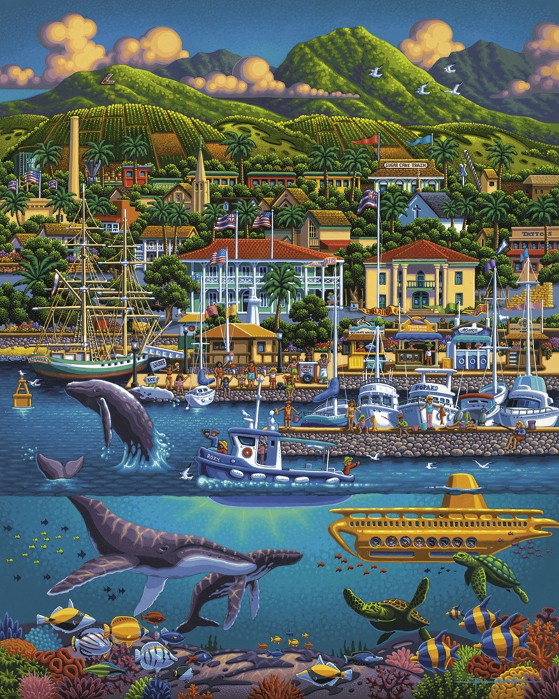 Maui Dolphin Jigsaw Puzzle