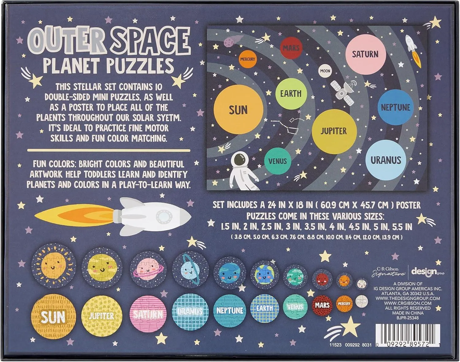 Lets Explore Space Play Puzzle