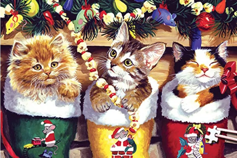 World's Smallest Jigsaw Puzzle -Stocking Stuffers Christmas