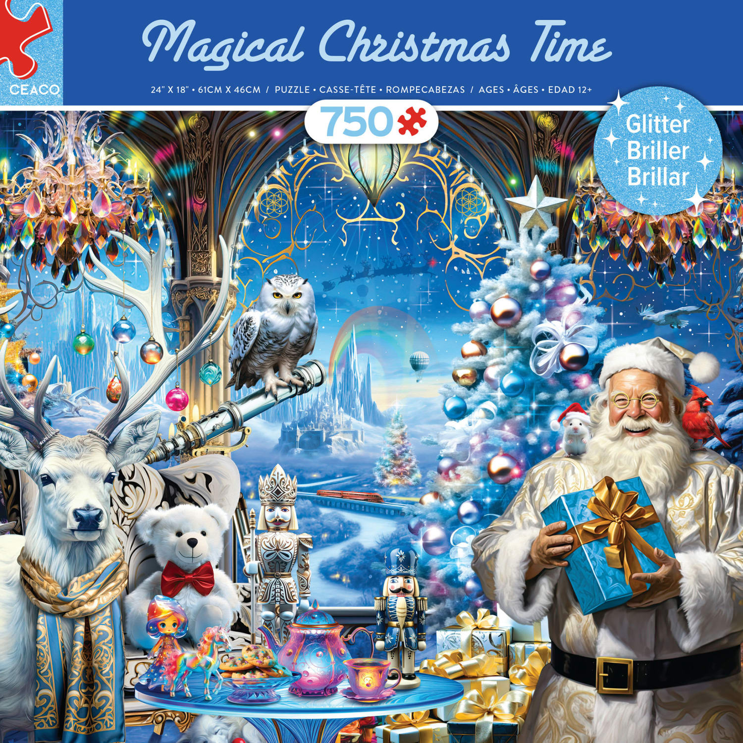 Magical Christmas Time Glitter  Christmas