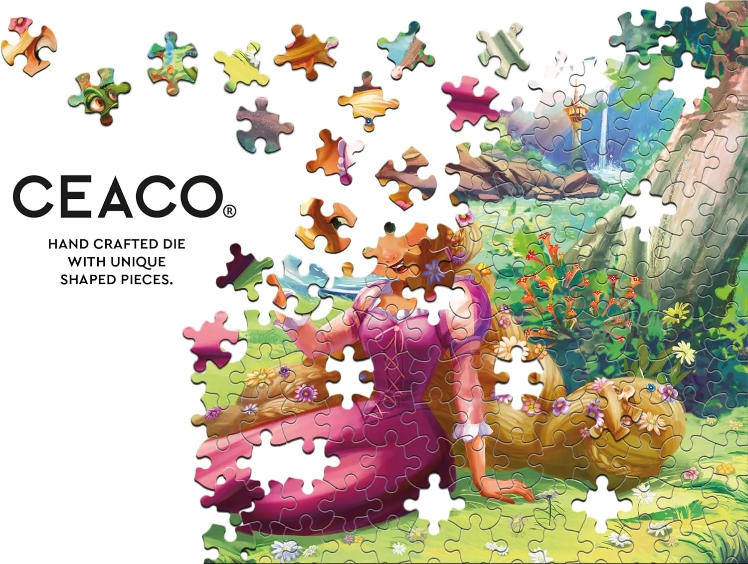 Rapunzel & Pascal Glitter