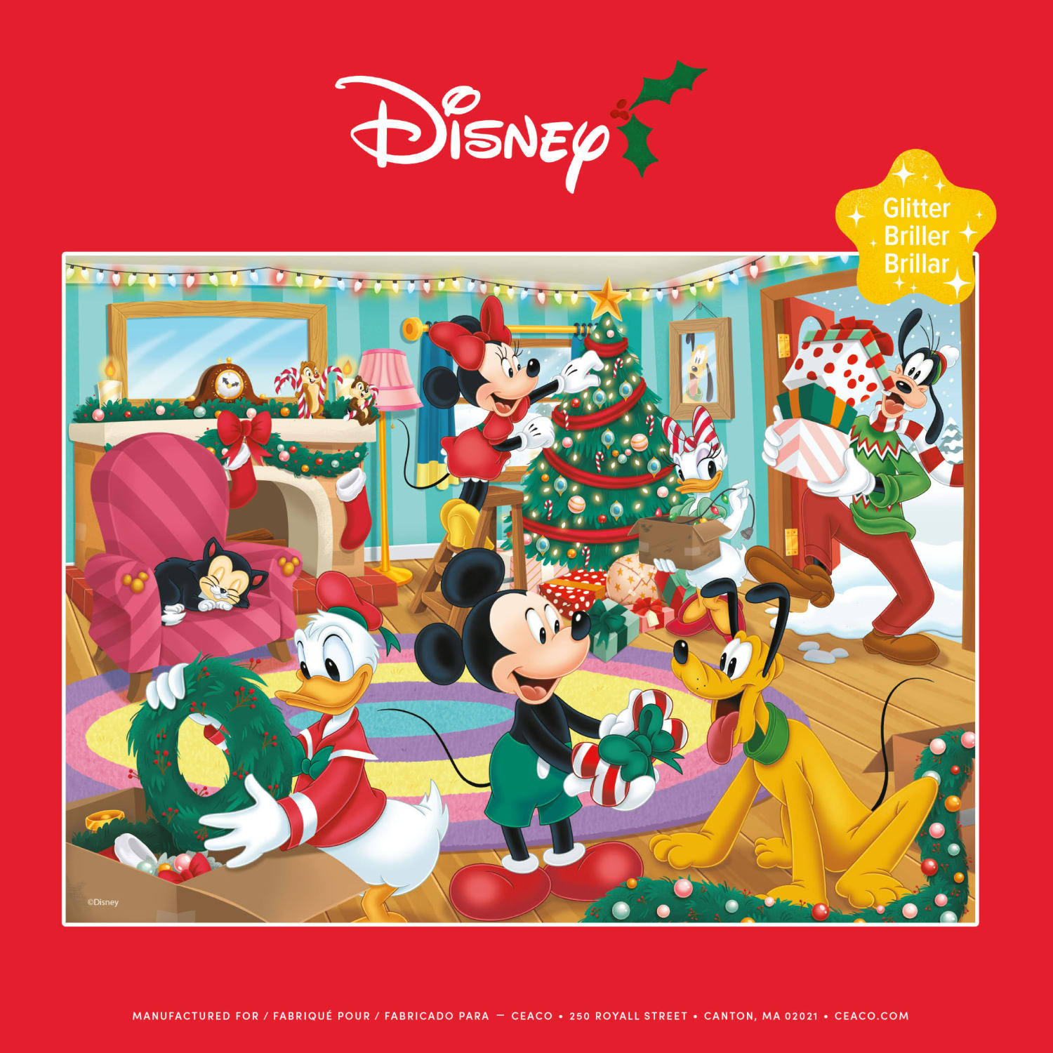 Mickey and Friends Holiday Fun Glitter