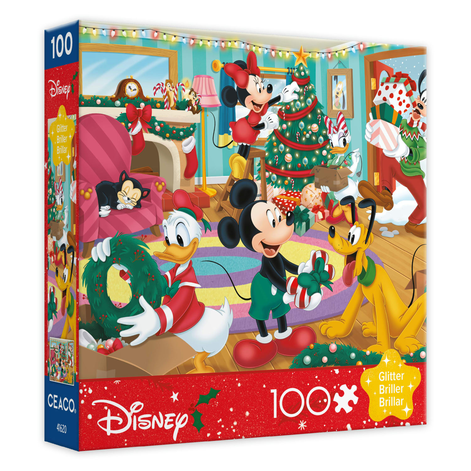 Mickey and Friends Holiday Fun Glitter