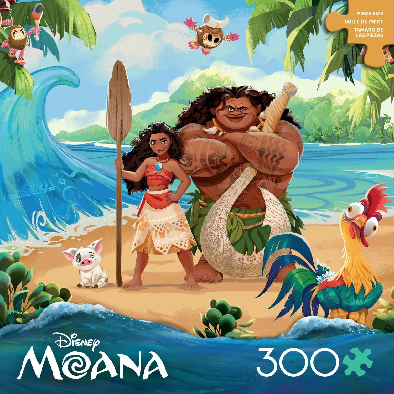Moana and Maui Scenic Disney