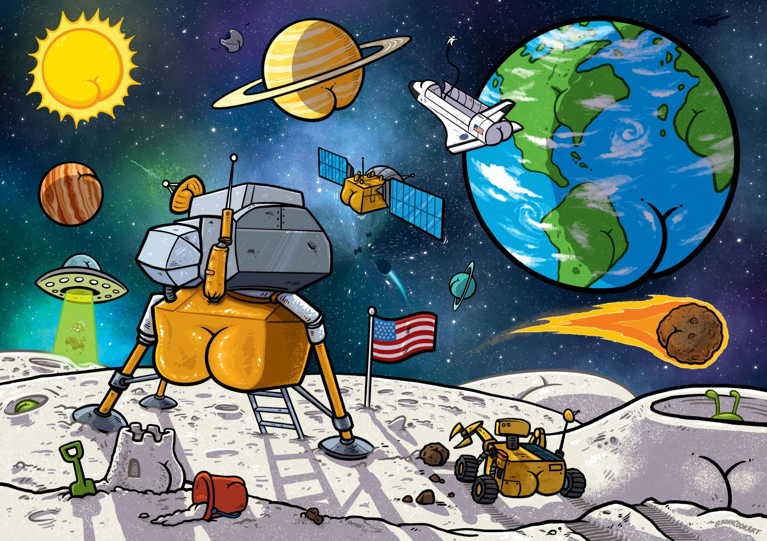 Butts In Space - Scratch and Dent
