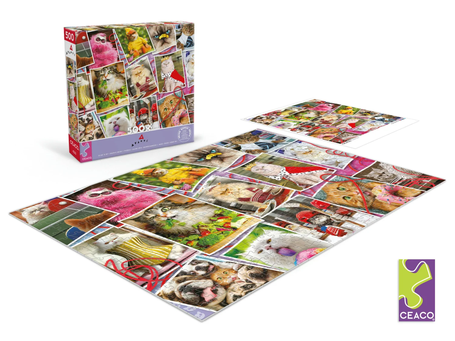 Cranky Kitties Collage