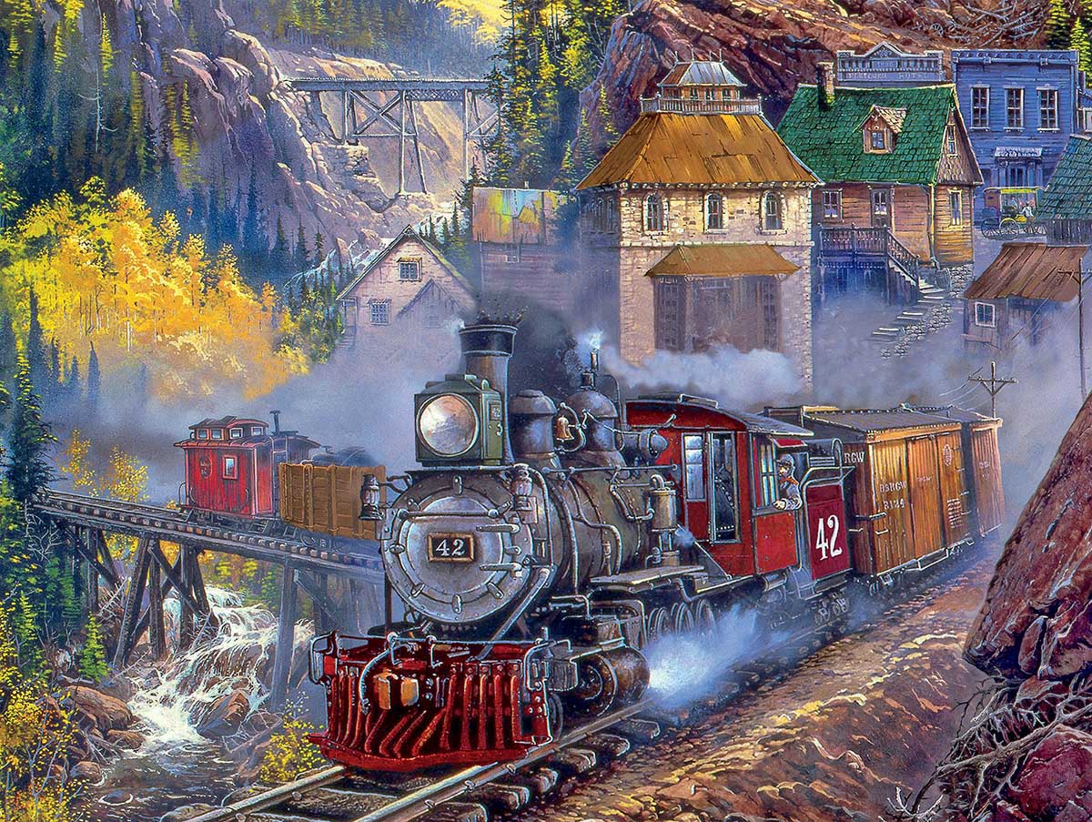 Silver Bell II Mountain Jigsaw Puzzle