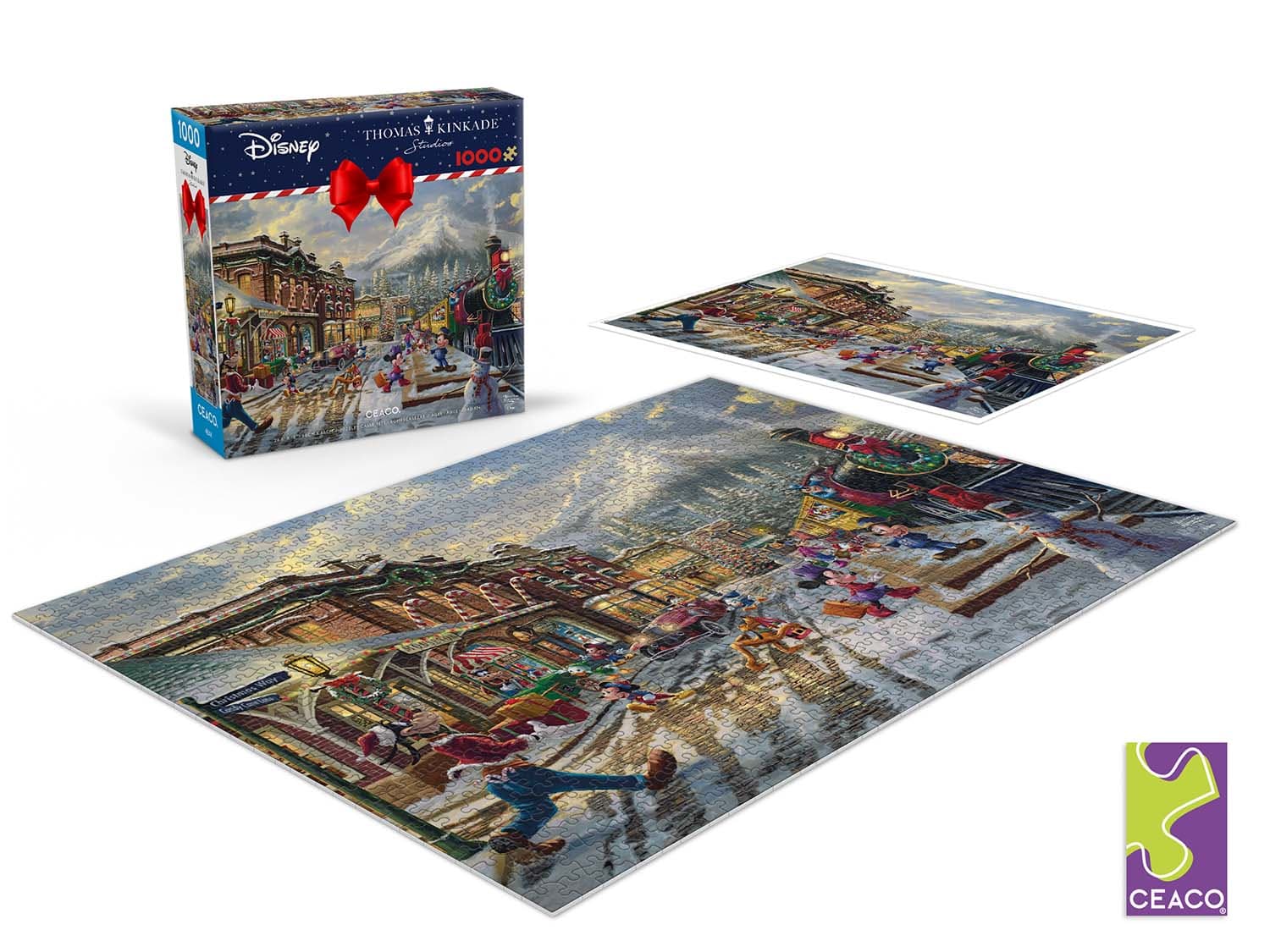 Candy Cane Express, Thomas Kinkade Holiday