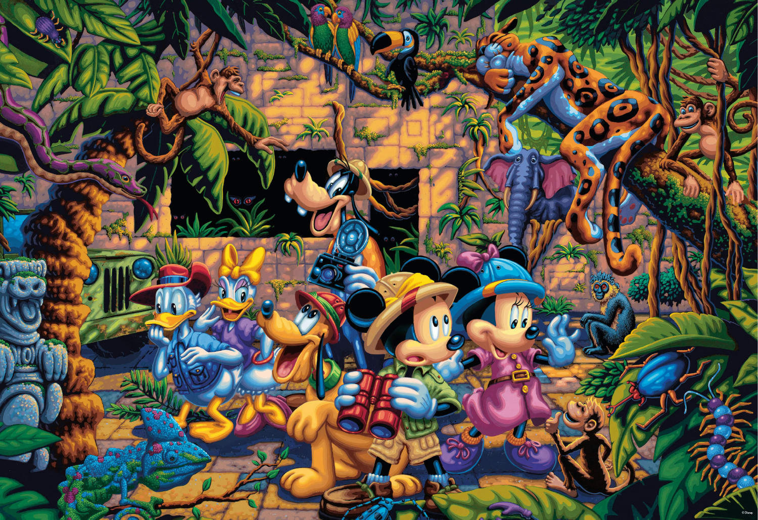 Mickey and Friends Exploring the Jungle