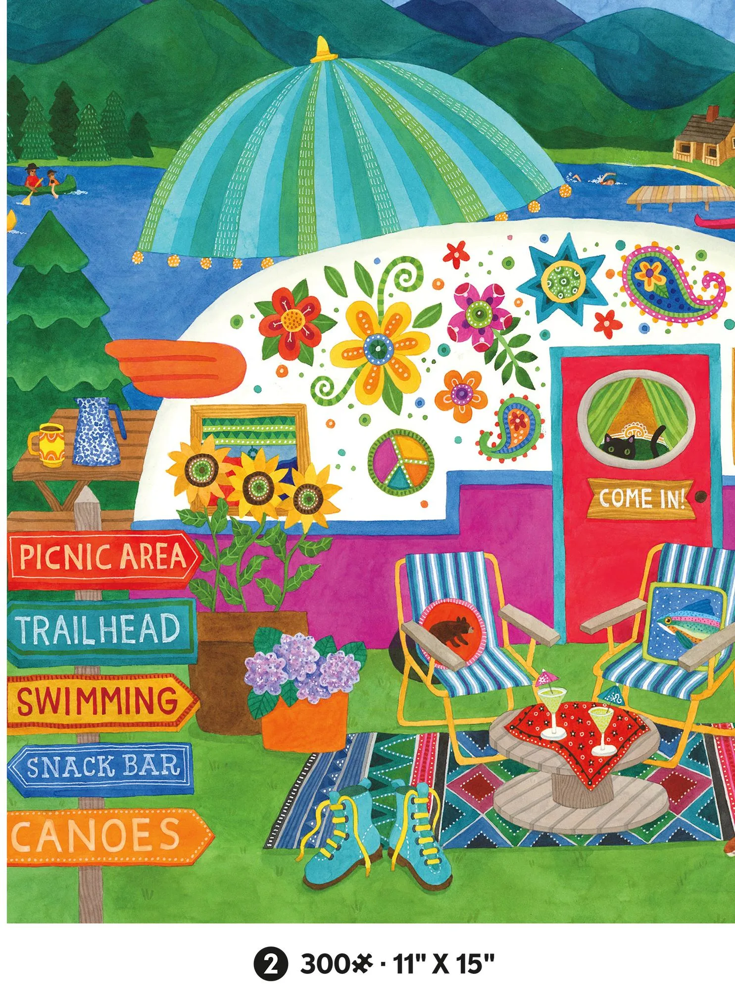 Happy Camper - 5 In 1