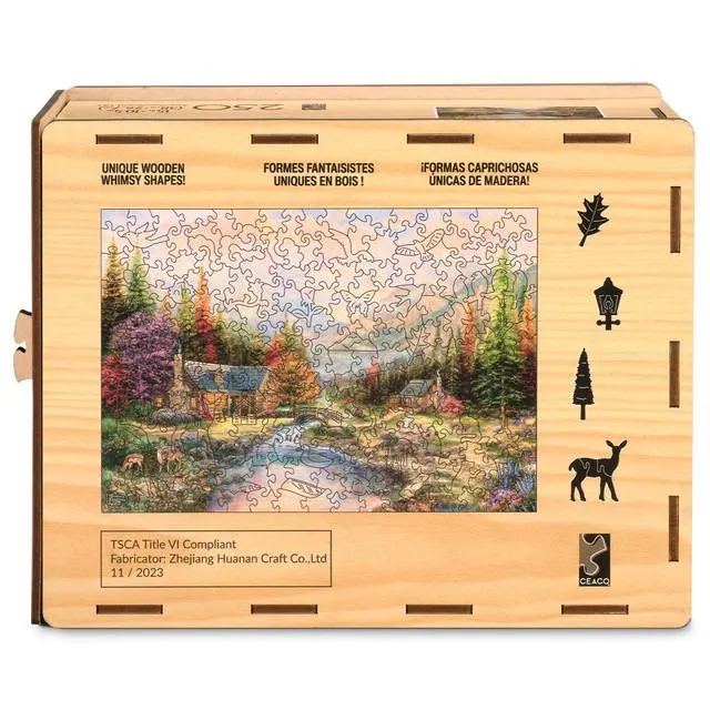 Wood Puzzle: TK - Sierra Paradise-Whimsy Pieces