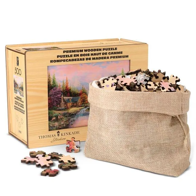 Wood Puzzle: Sierra Paradise Flower & Garden