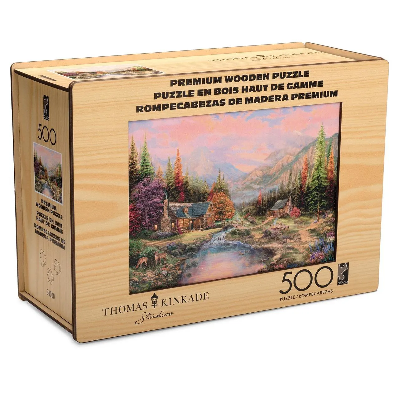 Wood Puzzle: Sierra Paradise