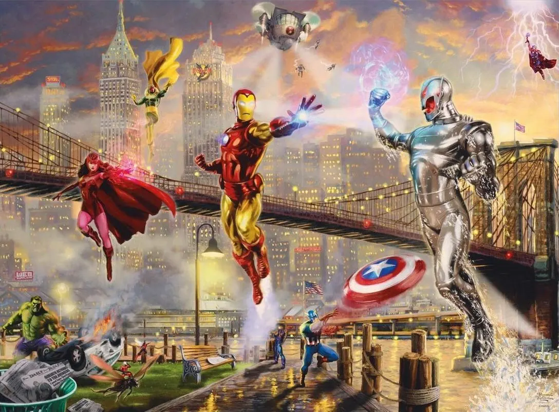 Silver: Iron Man Ltd Edition Canvas Movies & TV