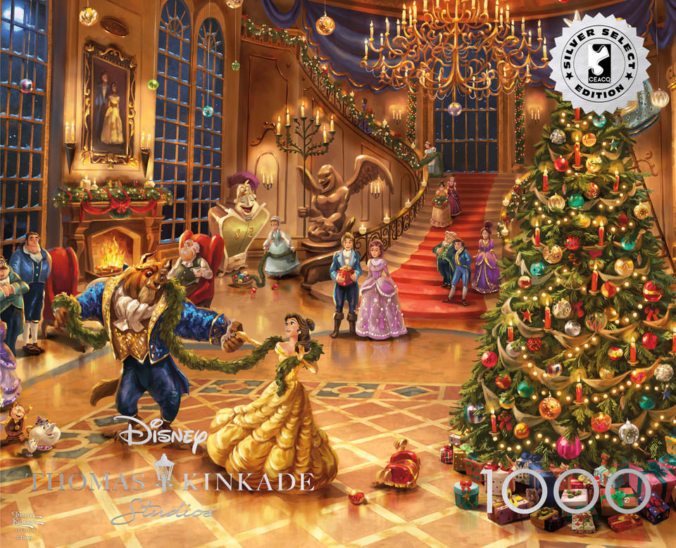 Silver: Beauty and the Beast Christmas Celebration Disney
