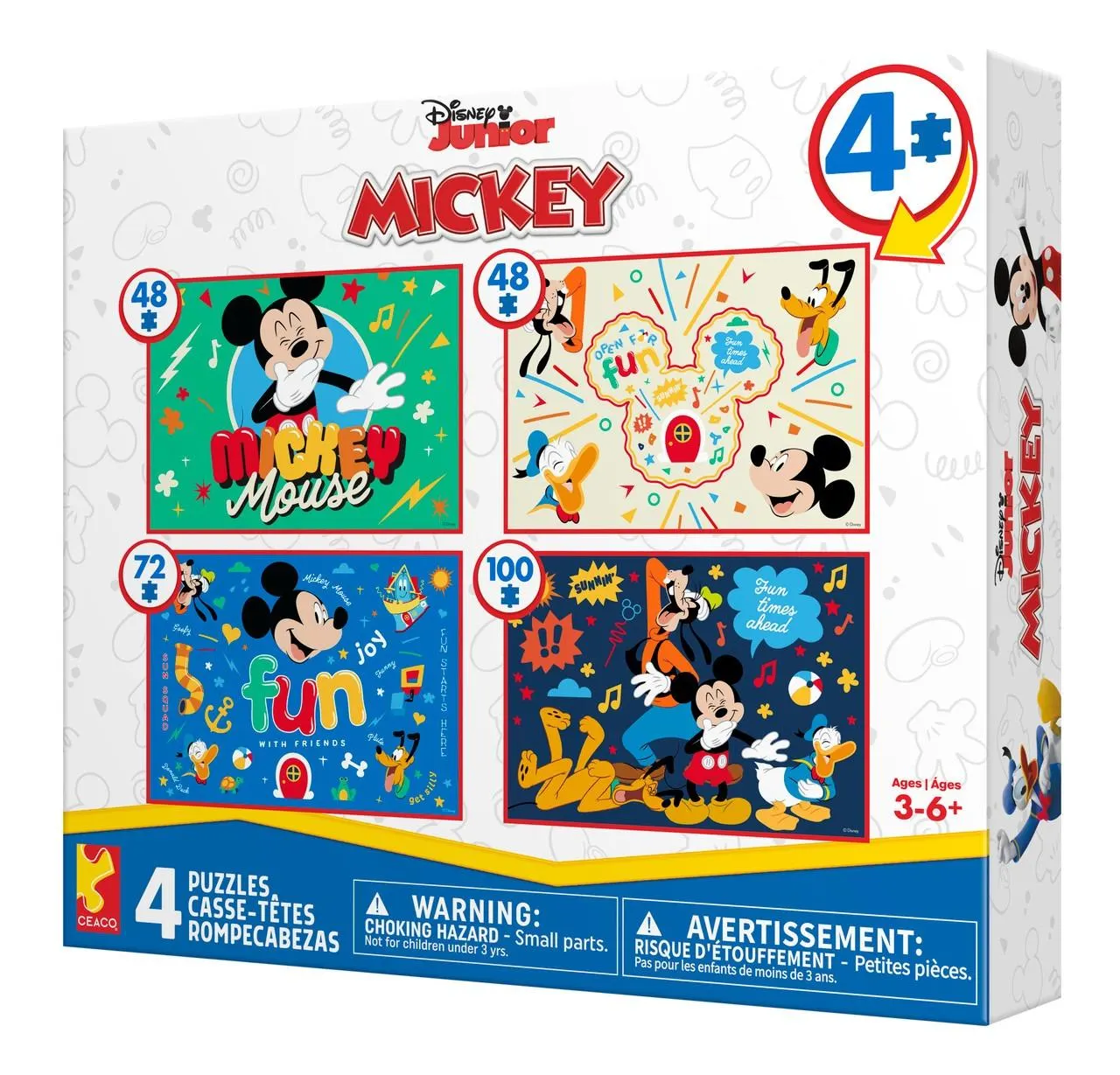 4 X 1 Kids Multipack - Disney Classic Kids Licensed Multipack