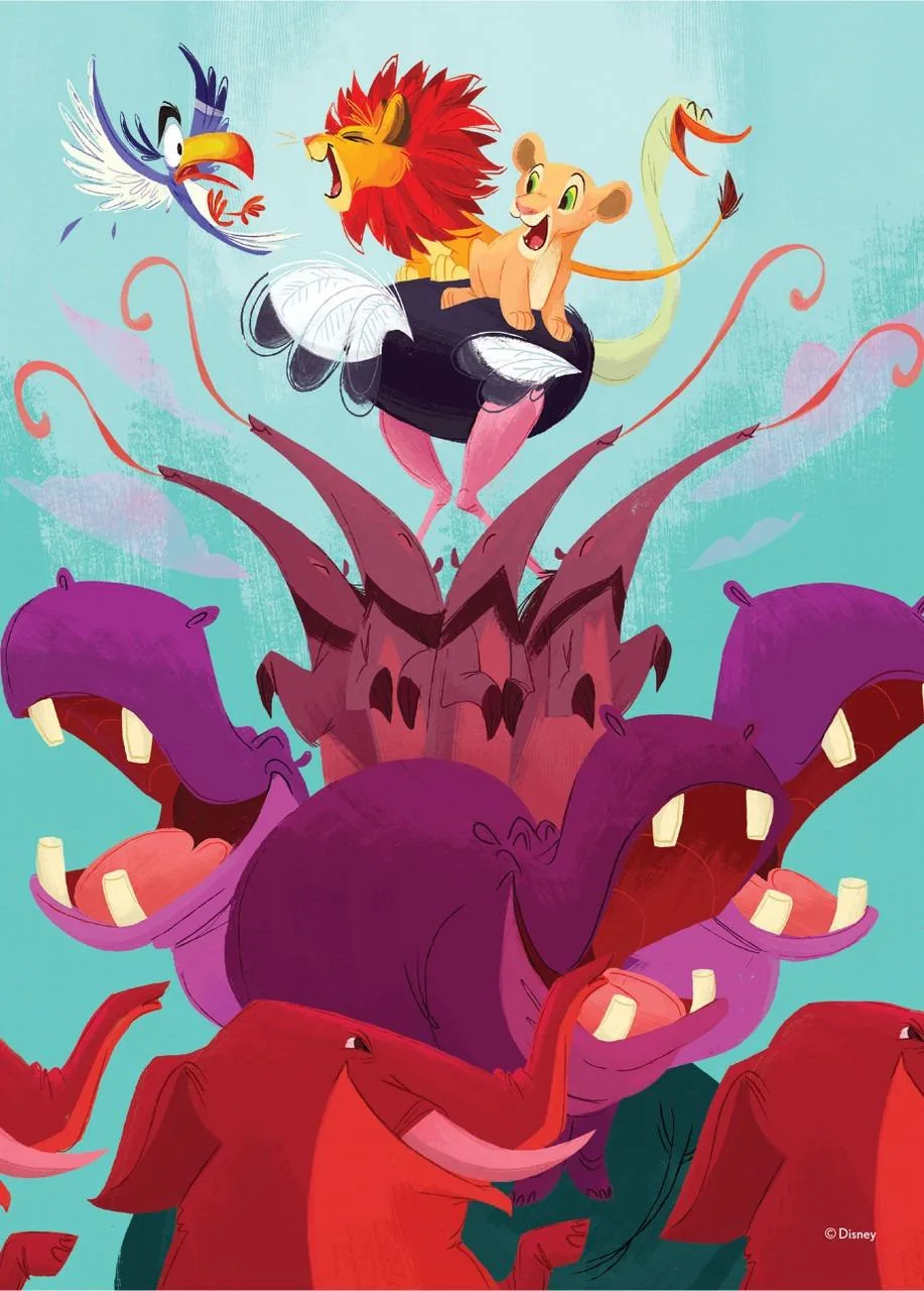 Disney: 4 X 1 Kids Multipack - Lion King