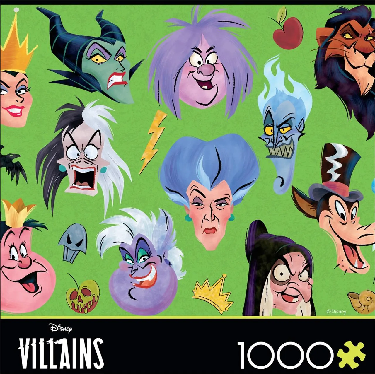 Villains Collage Faces