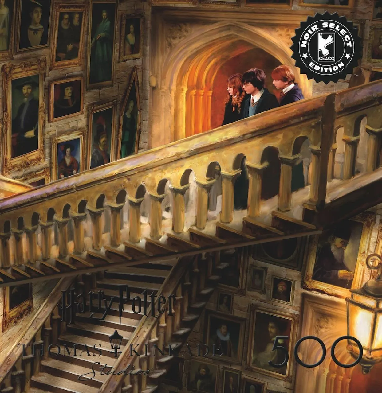 Silver/Noir Select: Harry Potter Grand Staircase Movies & TV