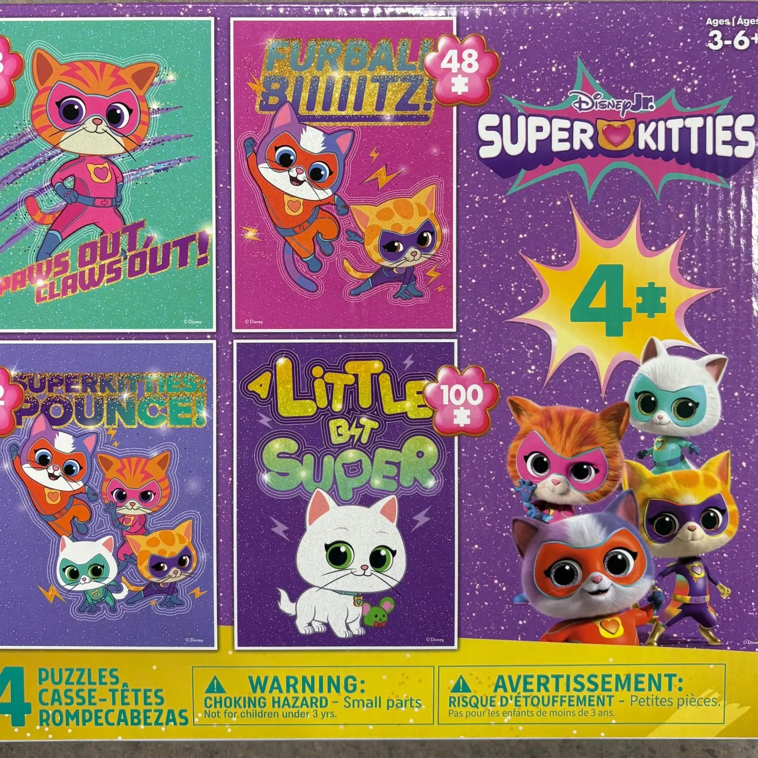 Disney: 4 X 1 Kids Multipack - Super Kitties Disney