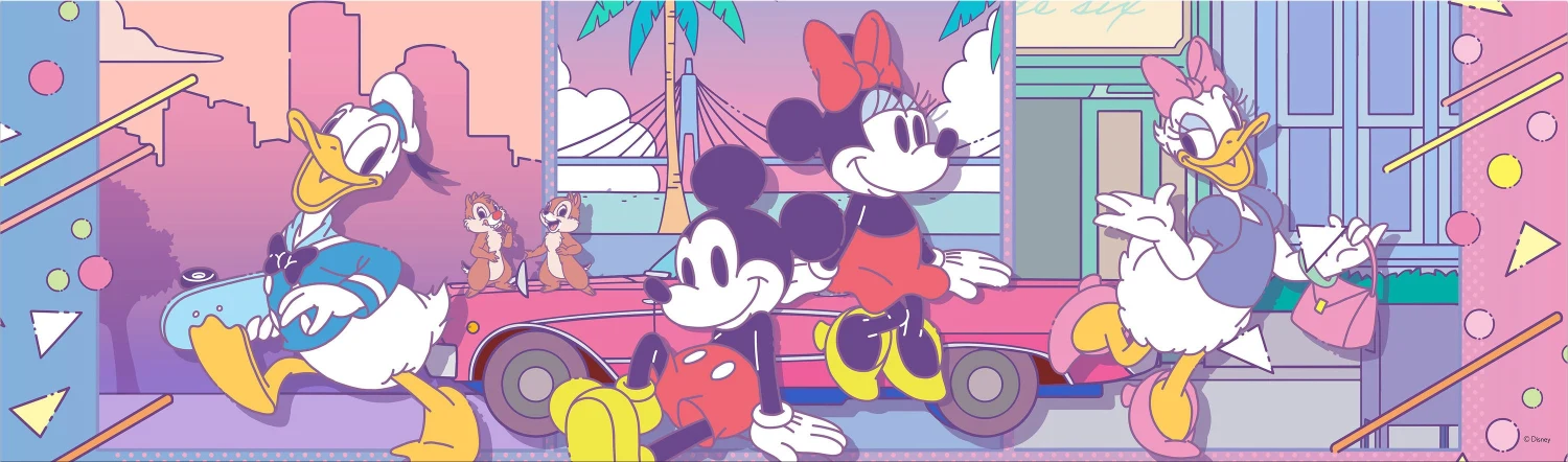 Disney Pastel Panoramic Disney