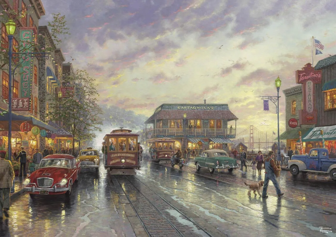 Gold: City by the Bay, Sunset on Fisherman's Wharf