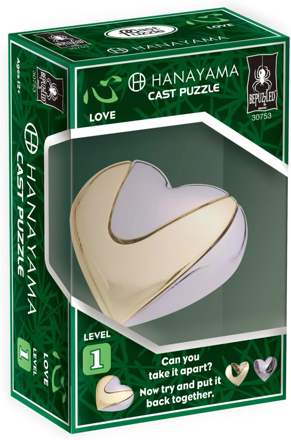 Love Hanayama Cast Puzzle