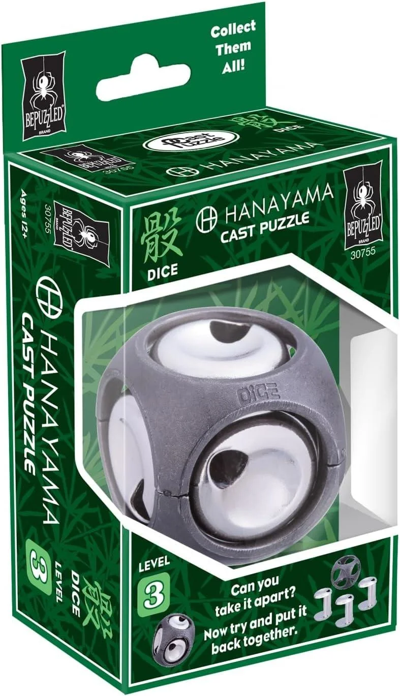Dice Hanayama Cast Puzzle