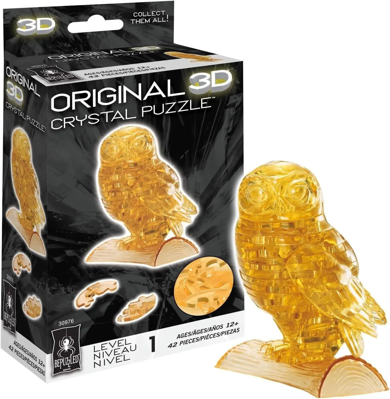 Owl 3D Crystal Puzzle