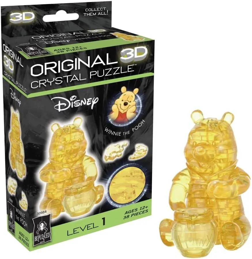 Pooh Honey Pot 3D Crystal Puzzle