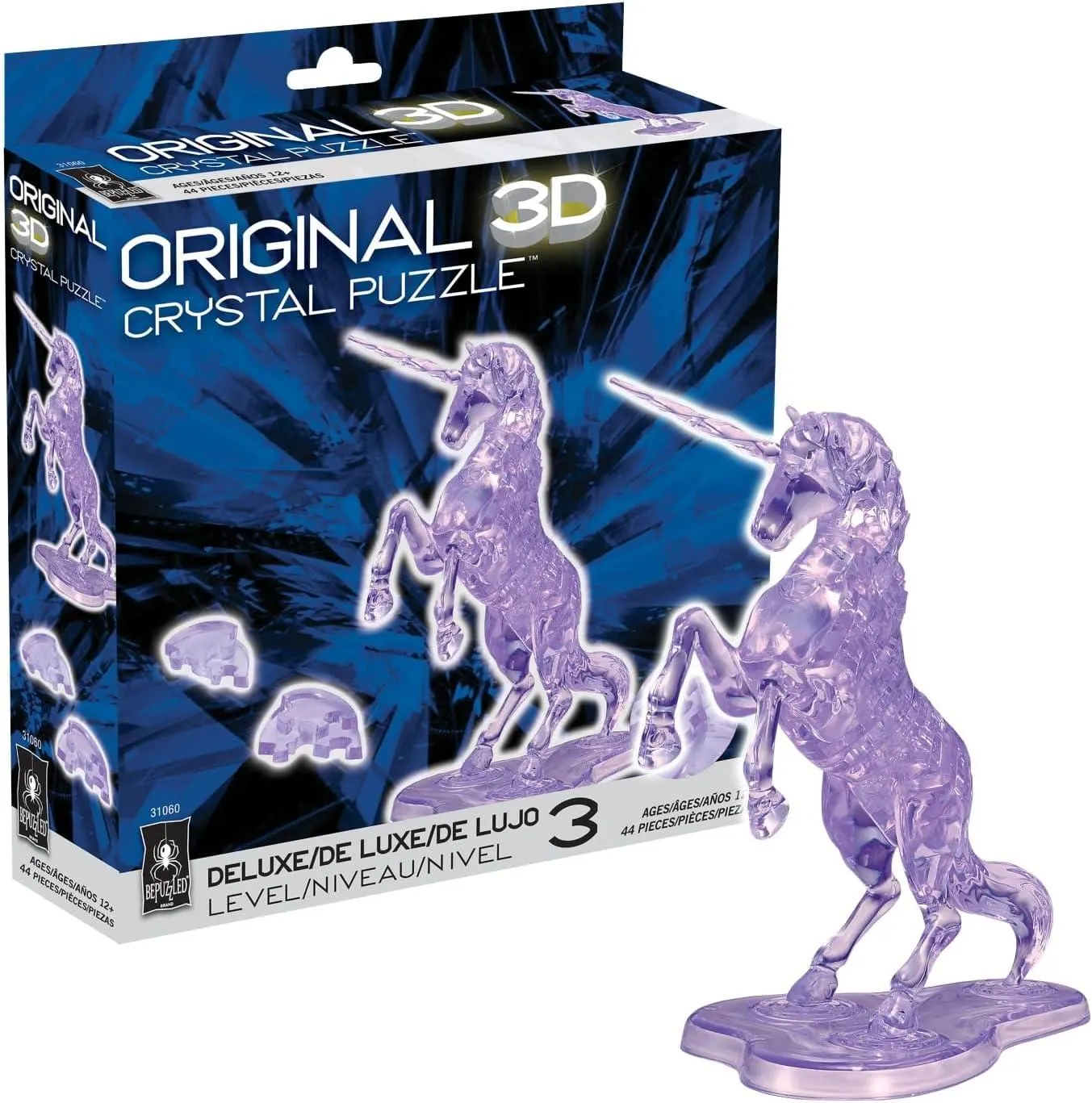 Unicorn Deluxe 3D Crystal Puzzle