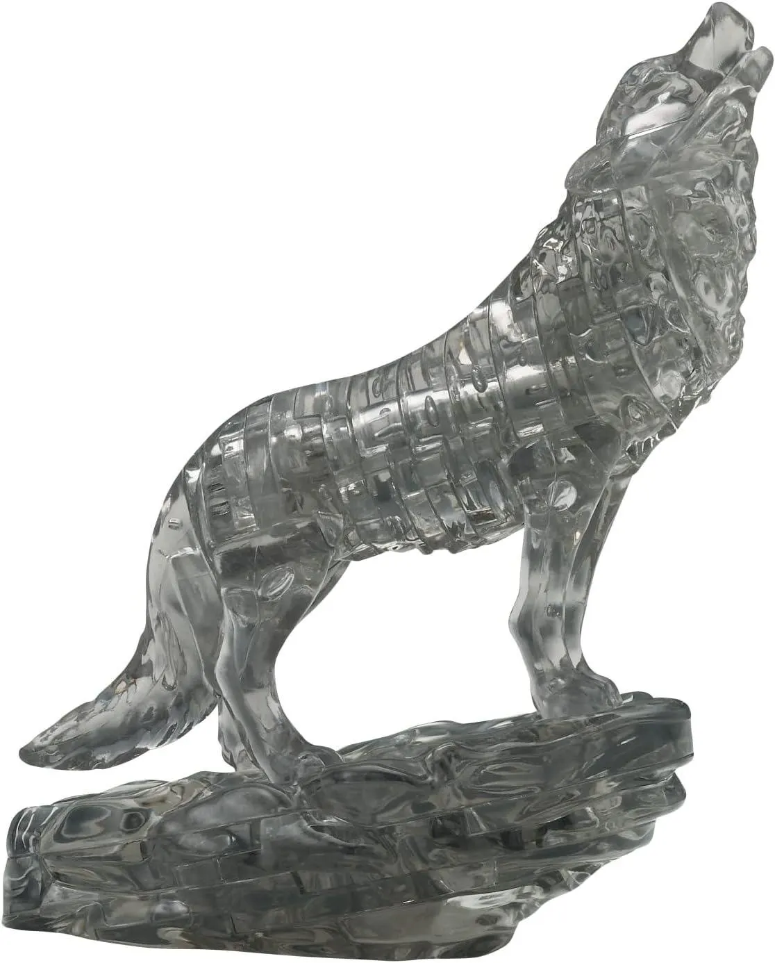 Clear Wolf 3D Original Crystal Puzzle Wolf